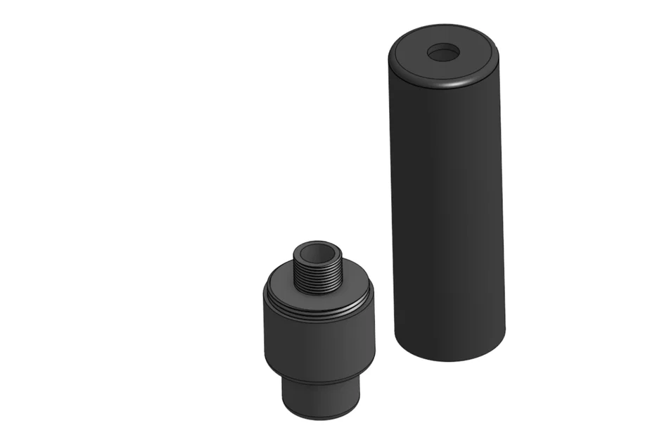 Ống giảm thanh (Mock Suppressor) cho CYMA AK - Image 2