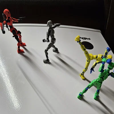 Bàn chân nam châm cho mô hình Dummy 13 - In 3D siêu tiện lợi