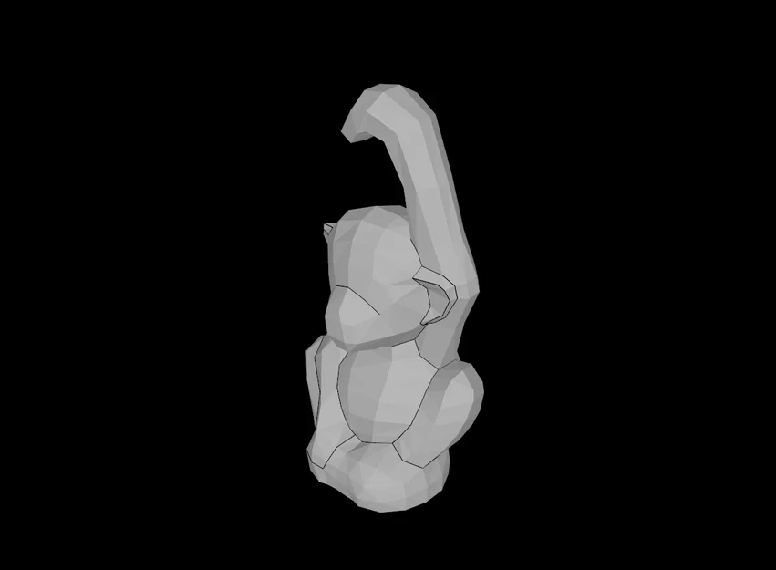 Mô hình chú khỉ con (Baby Orangutan) tương thích Lego in 3D - Image 1