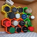 Kệ để gia vị tổ ong (Honeycomb Spice Rack) lắp ghép thông minh - Thumbnail 1