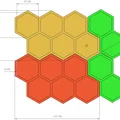 Kệ để gia vị tổ ong (Honeycomb Spice Rack) lắp ghép thông minh - Thumbnail 5