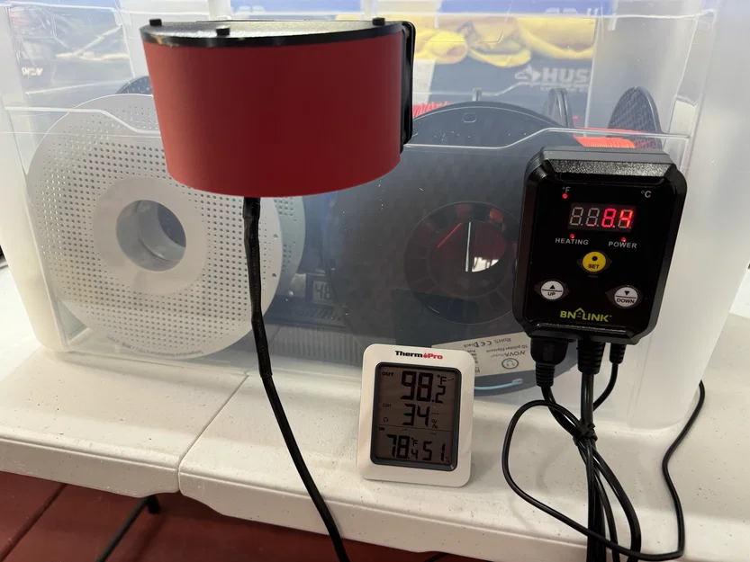 Hộp sấy filament có gia nhiệt (Heated Filament Dryer Box) - Image 13