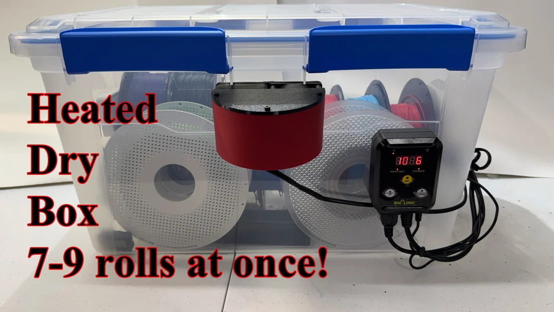 Hộp sấy filament có gia nhiệt (Heated Filament Dryer Box) - Image 20
