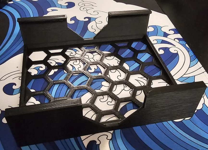 Kẹp đỡ dây cáp dưới gầm bàn cho Flexispot E5 / E7 in 3D - Image 2