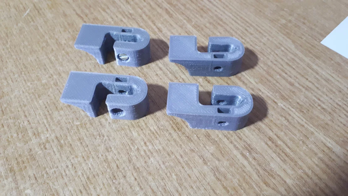 Kẹp gắn thêm kệ cho tủ kính Ikea Detolf - Image 5