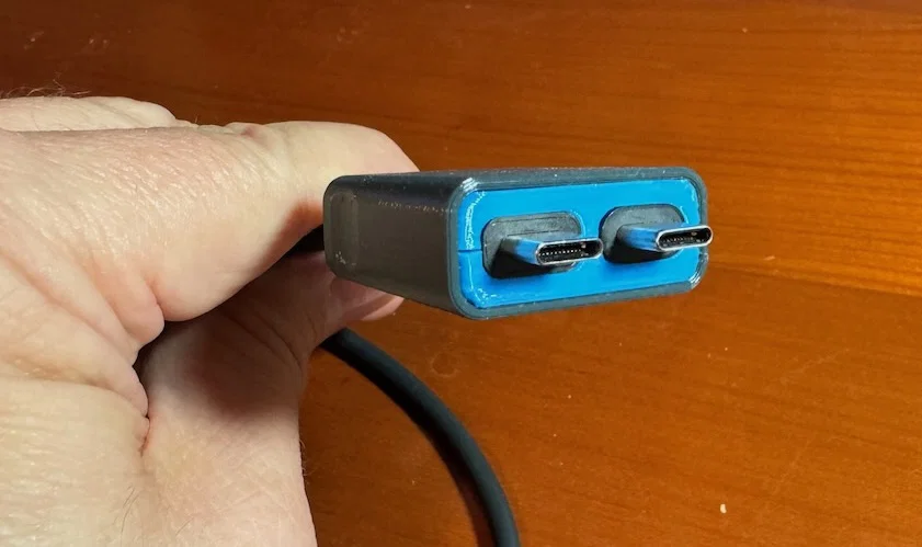 Đầu gộp 2 cáp Thunderbolt 4 cho MacBook Pro (Parametric) - Image 2