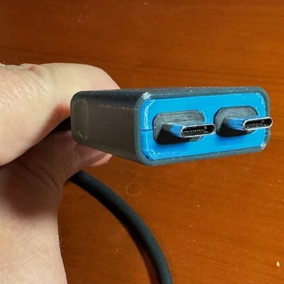 Đầu gộp 2 cáp Thunderbolt 4 cho MacBook Pro (Parametric)