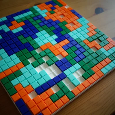 Trò chơi xếp hình Blokus (Blokus puzzle game) – Bộ mô hình tối ưu để 3D print