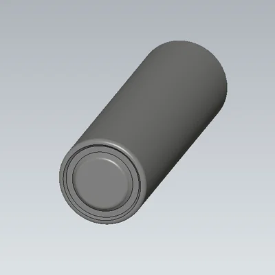 Mô hình 3D pin 21700 - File STL hỗ trợ thiết kế lắp ráp