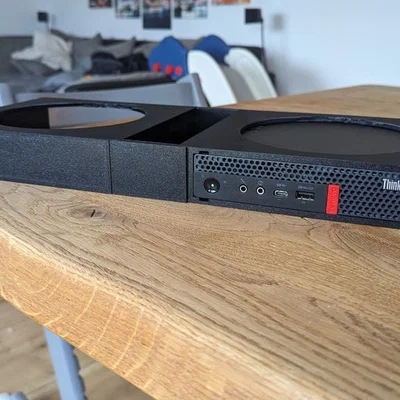 Khung gắn ThinkCentre Tiny 1U: Cải tiến khe cáp và tấm nắp che
