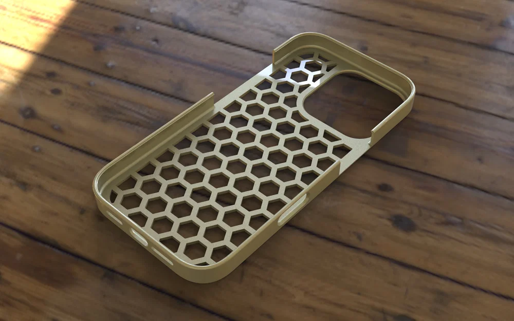 iPhone 16 Pro - Ốp lưng/Case thiết kế Hexagon - Image 5