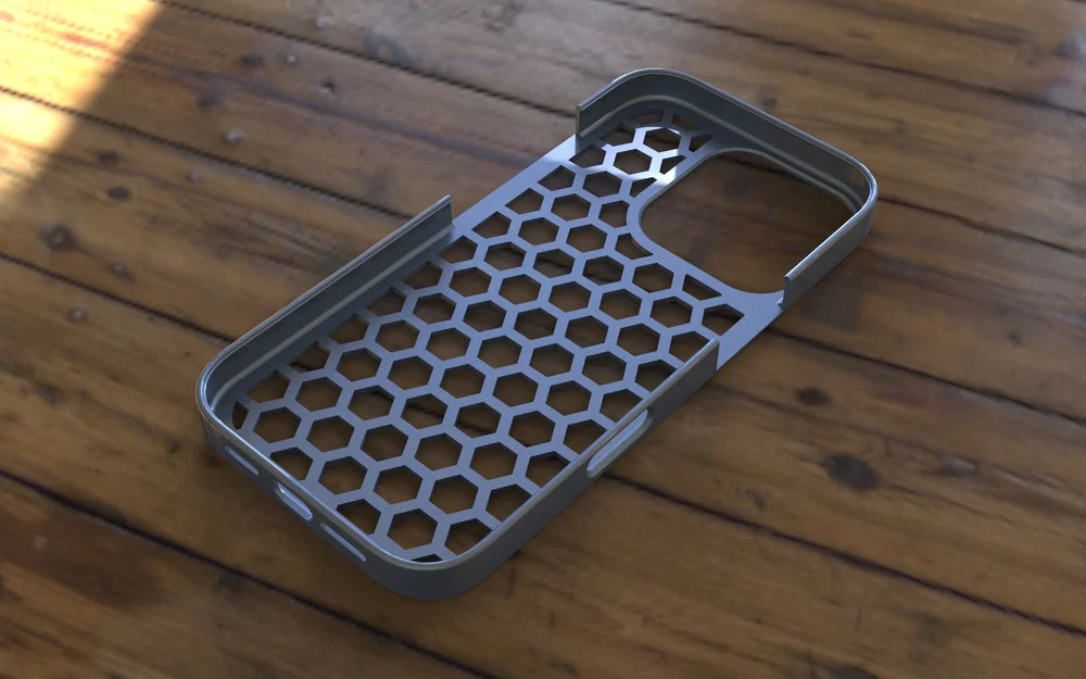 iPhone 16 Pro - Ốp lưng/Case thiết kế Hexagon - Image 6