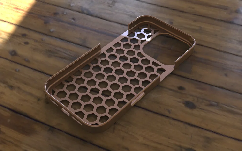 iPhone 16 Pro - Ốp lưng/Case thiết kế Hexagon - Image 7