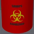 Hộp Đựng Kim Tiêm Y Tế (Sharps Container) - Thumbnail 3