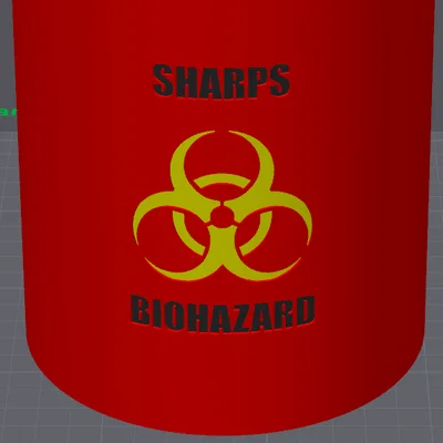 Hộp Đựng Kim Tiêm Y Tế (Sharps Container)