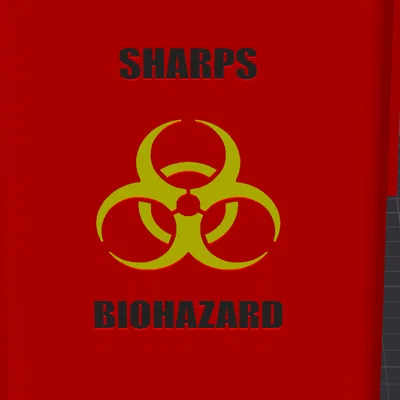 Hộp Đựng Kim Tiêm Y Tế (Sharps Container)