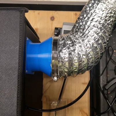 Adapter quạt/thông gió XTool Pro D1 Pro 3", 4" và 6"