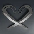 Mô hình lưỡi dao Riddick (Riddick's Blades) - Phụ kiện Cosplay độc đáo - Thumbnail 4