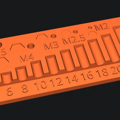 Khay phân loại ốc/vít Easy on the Eyes (Screw/Bolt Sorter Tray)
