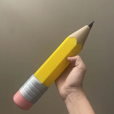 Bút Chì Siêu To Hài Hước (Single Extruder)