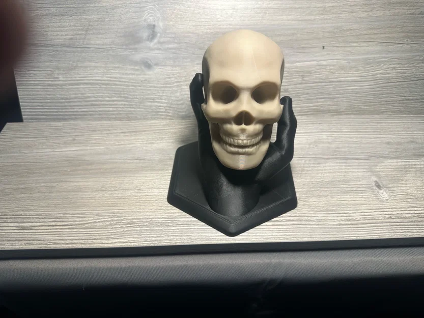 Eternal Embrace: Bộ Đôi Bàn Tay & Đầu Lâu - Image 5