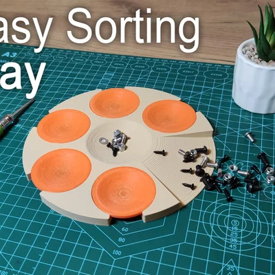 Khay phân loại ốc vít Easy Sorting Tray cho người đam mê 3D printing