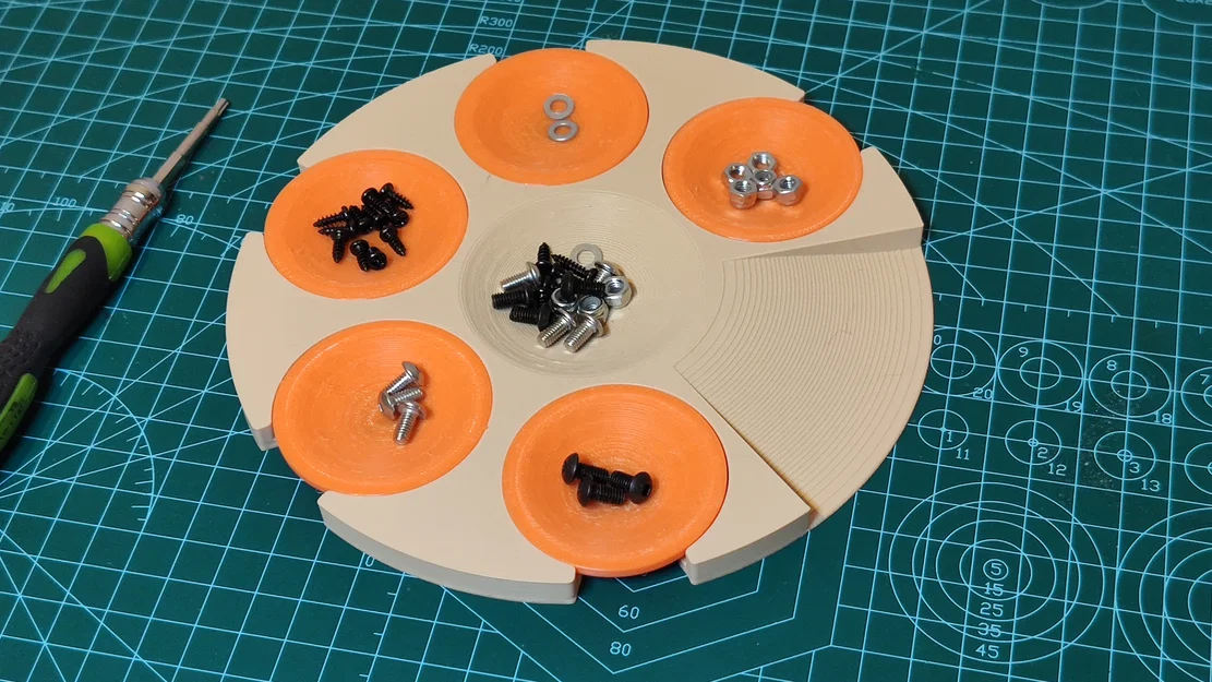 Khay phân loại ốc vít Easy Sorting Tray cho người đam mê 3D printing - Image 2
