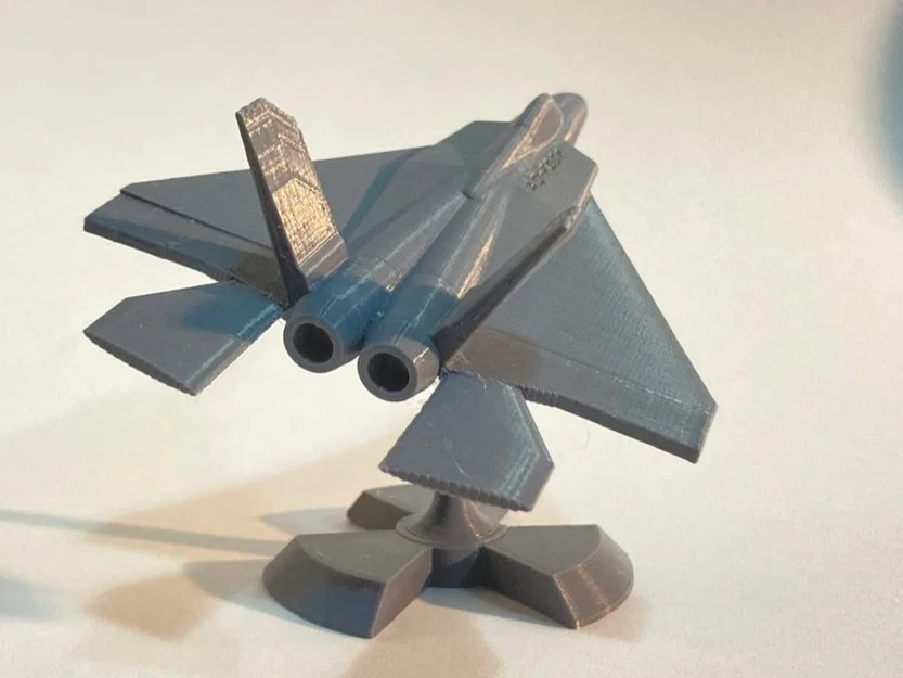 Lockheed Martin F22 Raptor kèm bệ đỡ (w stand) - Image 9