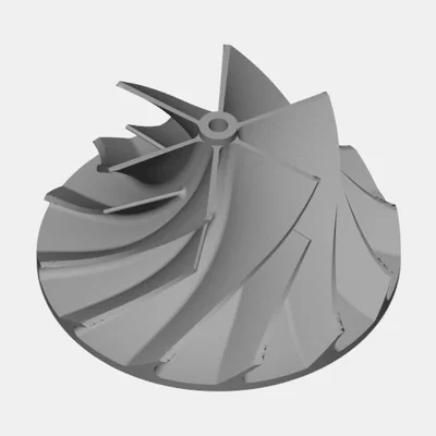 Mô hình cánh quạt ly tâm (Impeller) tối ưu cho in 3D