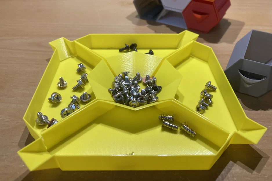 Khay Chứa Vuông v3 & v4 (Vase Mode) - Image 1