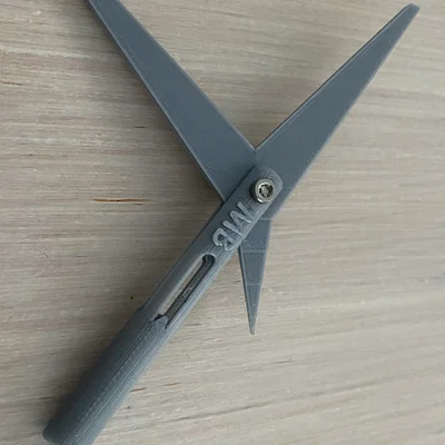 Dụng cụ xác định tâm lỗ khoan (Drill Press Center Finder) in 3D