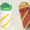 Hộp đựng mini hai màu (Dual Color Container) in 3D cực đẹp - Thumbnail 2