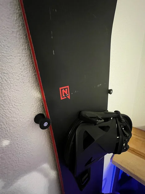 Giá treo ván trượt tuyết (Snowboard) tối giản - In 3D tiện lợi - Image 1