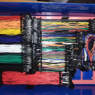Gridfinity Dupont Cable Organiser – Khay cất dây Dupont dạng xếp chồng