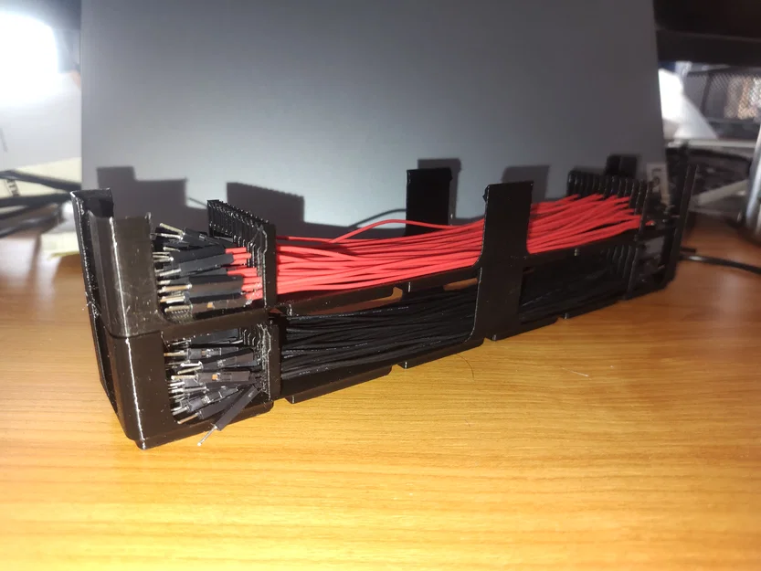 Gridfinity Dupont Cable Organiser – Khay cất dây Dupont dạng xếp chồng - Image 4