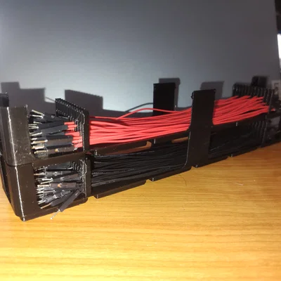 Gridfinity Dupont Cable Organiser – Khay cất dây Dupont dạng xếp chồng