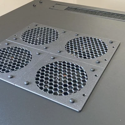 Giá treo quạt nóc (4x 120mm) cho rack server/network 19"