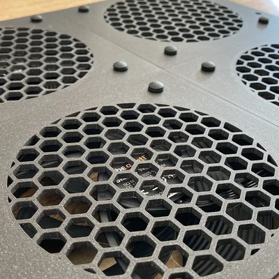 Giá treo quạt nóc (4x 120mm) cho rack server/network 19"