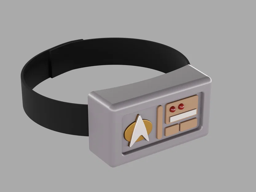 Đạo cụ đeo tay khẩn cấp Star Trek: TNG Emergency Transport Armband - Image 1