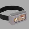Đạo cụ đeo tay khẩn cấp Star Trek: TNG Emergency Transport Armband - Thumbnail 1