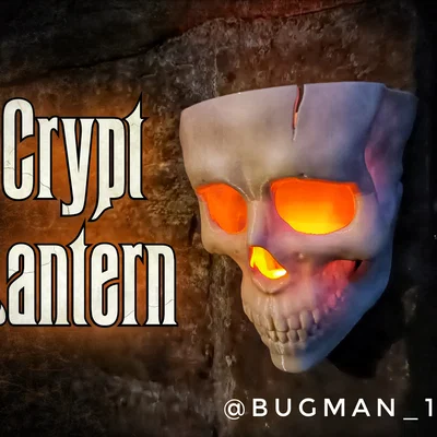 Đèn Lồng Đầu Lâu Ma Mị (Crypt Lantern)