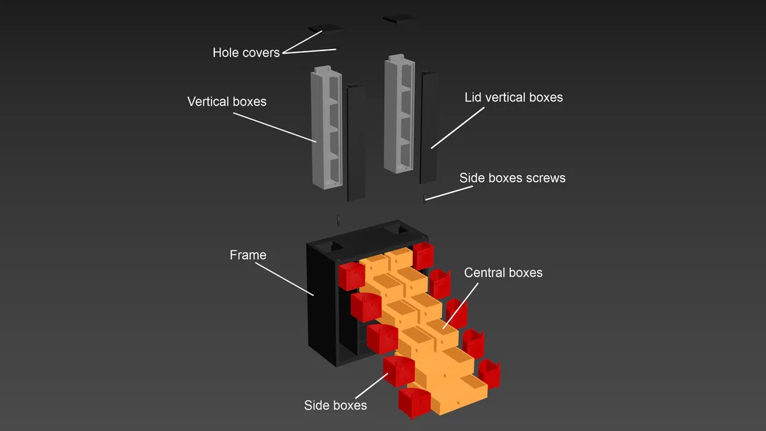 Hộp lưu trữ (Storage box) đa năng chắc chắn - Image 6