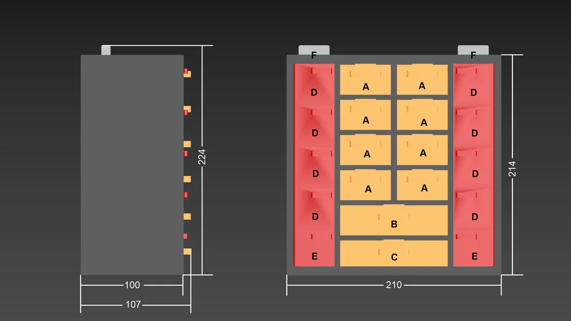 Hộp lưu trữ (Storage box) đa năng chắc chắn - Image 7