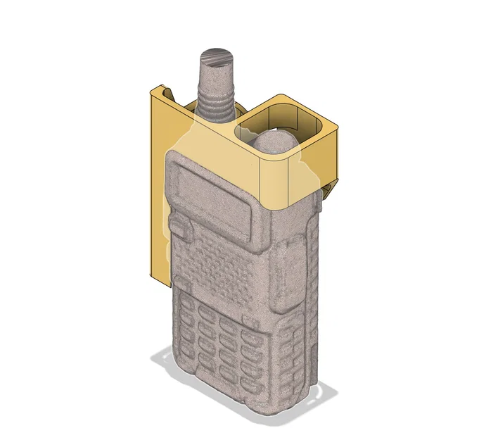 Baofeng PTT & Volume Guard - Ốp bảo vệ chống bấm nhầm - Image 1