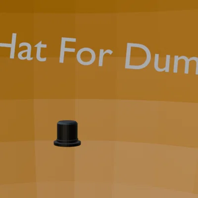 Mũ chóp (Top Hat) tinh tế dành cho mô hình Dummy 13