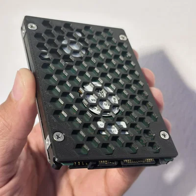 Nắp bảo vệ ổ cứng HDD 2.5 inch thiết kế tổ ong in 3D