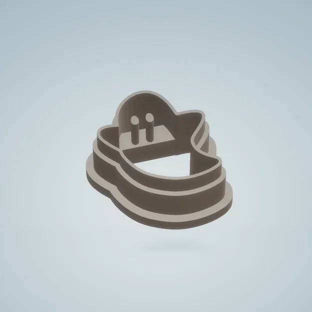 Khuôn cắt polymer clay | bông tai stud ma mini - Image 1