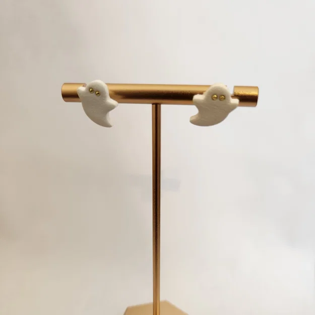 Khuôn cắt polymer clay | bông tai stud ma mini - Image 3