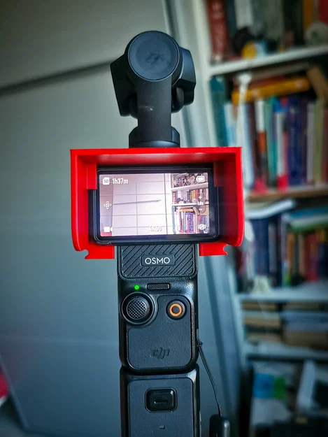Loa che nắng màn hình DJI Osmo Pocket 3 in 3D cực tiện lợi - Image 1