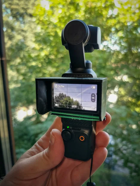 Loa che nắng màn hình DJI Osmo Pocket 3 in 3D cực tiện lợi - Image 2